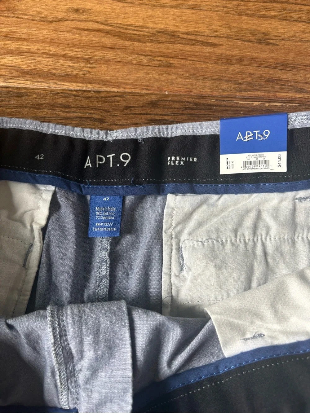 Apt. 9 Men's Light Blue Cargo Shorts